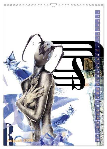 Produktbild: Dreams and Nightmares - Fantasy & Sci-Fi Art / 2026 (Wandkalender 2026 DIN A3 hoch), CALVENDO Monatskalender