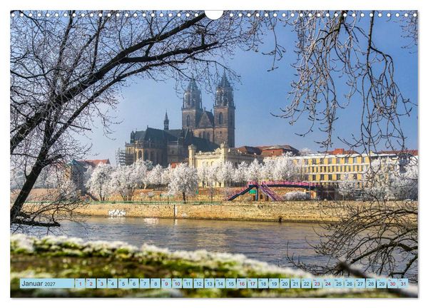 Produktbild: Magdeburger Dom 2027 (Wandkalender 2027 DIN A3 quer), CALVENDO Monatskalender