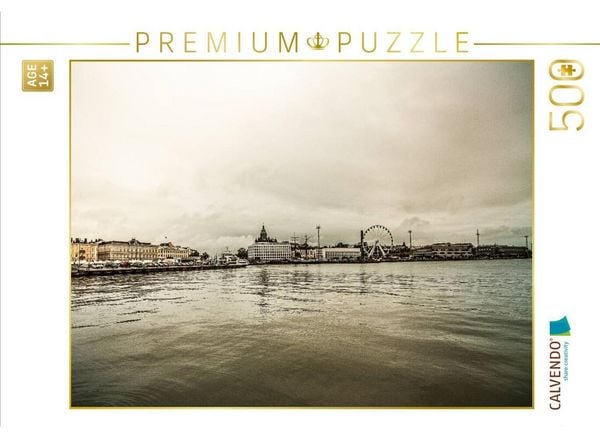 CALVENDO Puzzle Helsenkipanorama | 500 Teile Lege-Größe 48 × 36 cm Foto-Puzzle für Erwachsene