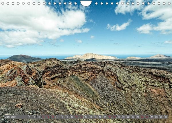 Produktbild: Lanzarote - Meisterwerke der Vulkane (Wandkalender 2022 DIN A4 quer)