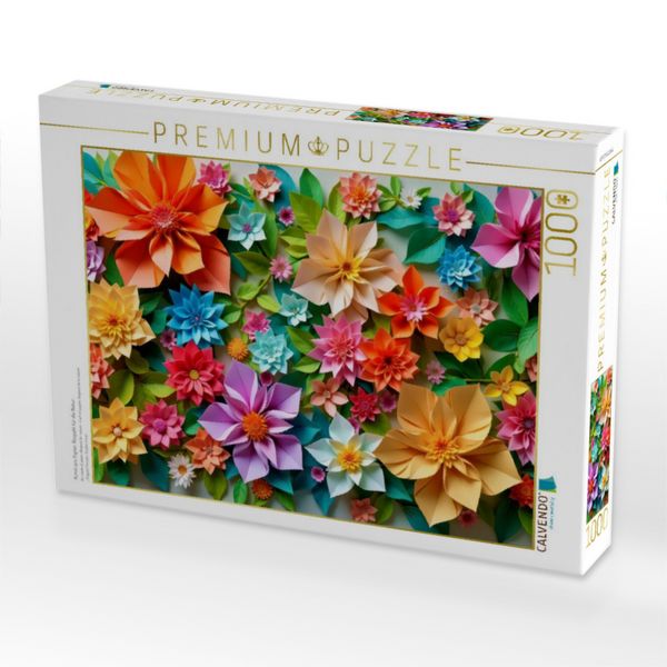 Produktbild: CALVENDO Puzzle Kunst aus Papier. Respekt f&uuml;r die Natur. | 1000 Teile Lege-Gr&ouml;&szlig;e 64x48cm Foto-Puzzle f&uuml;r gl&uuml;ckliche Stunden