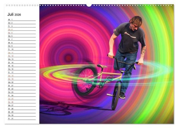 Produktbild: BMX My Life (hochwertiger Premium Wandkalender 2026 DIN A2 quer), Kunstdruck in Hochglanz
