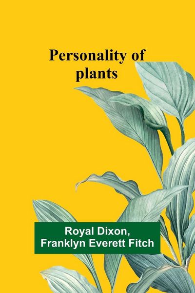 Produktbild: Personality of plants