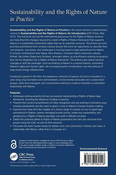 Produktbild: Sustainability and the Rights of Nature in Practice