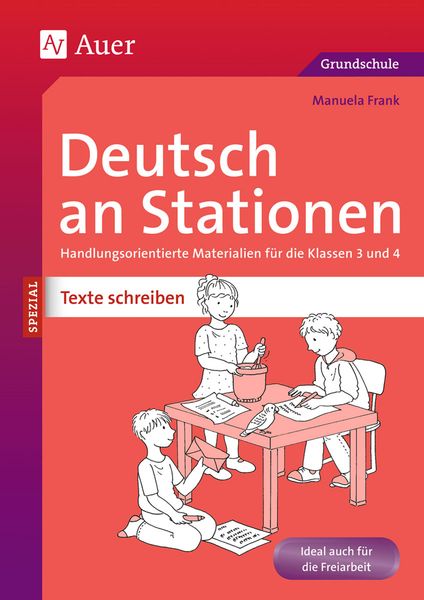 Produktbild: Deutsch an Stationen SPEZIAL: Texte schreiben 3/4