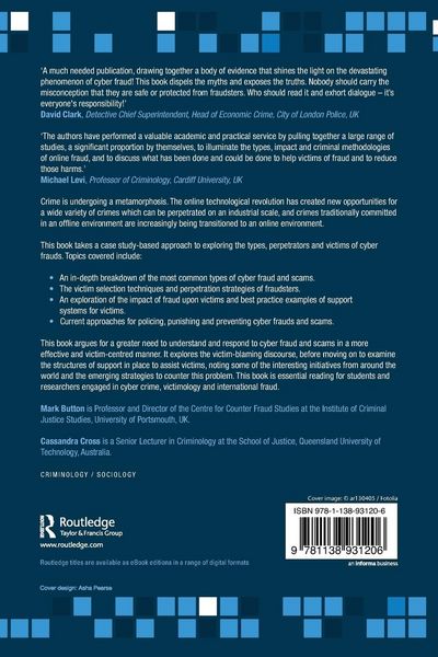 Produktbild: Cyber Frauds, Scams and their Victims