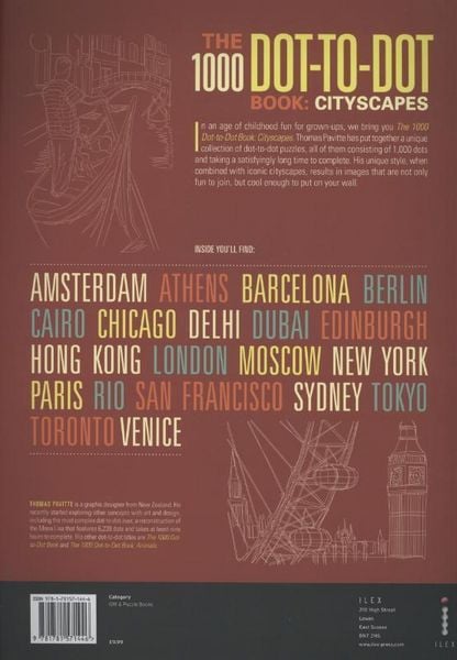 Produktbild: The 1000 Dot-to-Dot Book: Cityscapes