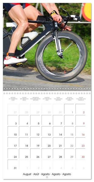 Produktbild: Triathlon Fairly Close (Wall Calendar 2026 12 &times; 12 Inch) CALVENDO 12 Month Wall Calendar