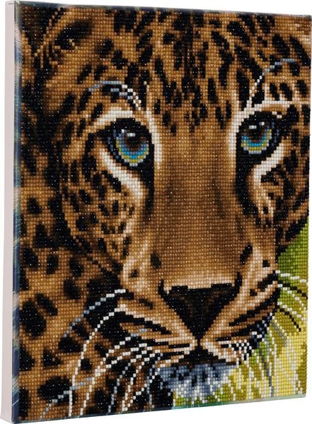 Produktbild: Craft Buddy CAK-A66 - Leopard, 30x30cm Crystal Art Kit, Diamond Painting