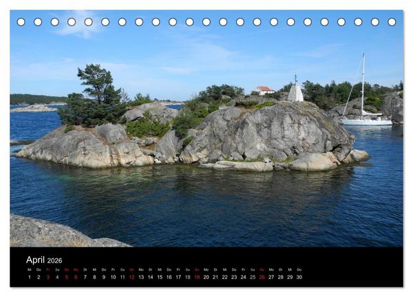 Produktbild: Norwegische Lichtblicke (Tischkalender 2026 DIN A5 quer), CALVENDO Monatskalender