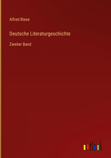 Produktbild: Deutsche Literaturgeschichte