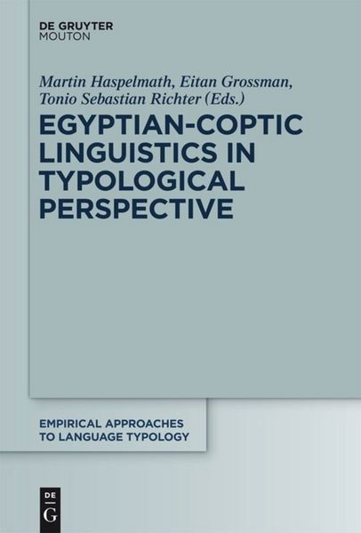 Produktbild: Egyptian-Coptic Linguistics in Typological Perspective