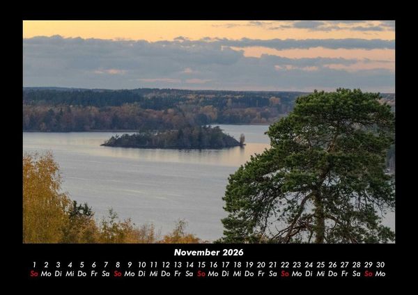 Produktbild: Seeblick 2026 Fotokalender DIN A3