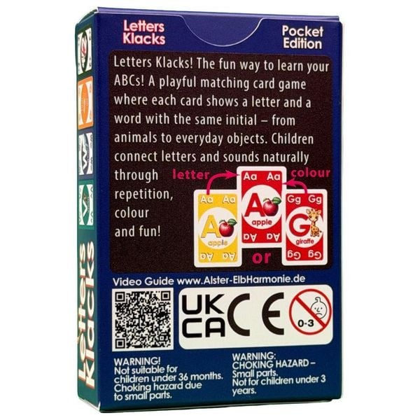 Produktbild: Letters Klacks &ndash; Das englische Alphabet spielerisch entdecken (Pocket Edition)