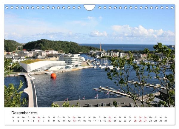 Produktbild: S&uuml;dnorwegen - von Kristiansand bis Stavanger (Wandkalender 2026 DIN A4 quer), CALVENDO Monatskalender