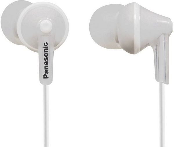 Panasonic RP-HJE125E In Ear Kopfhörer kabelgebunden Weiß -