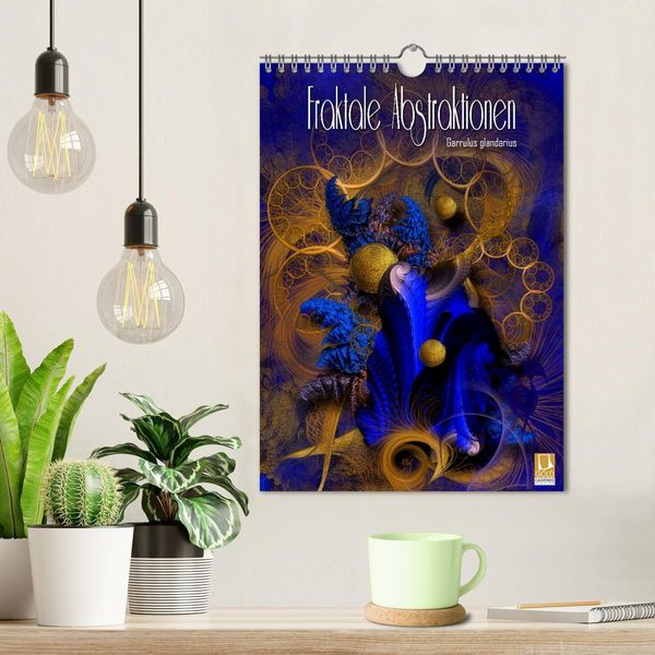 Produktbild: Fraktale Abstraktionen (Wandkalender 2026 DIN A4 hoch), CALVENDO Monatskalender