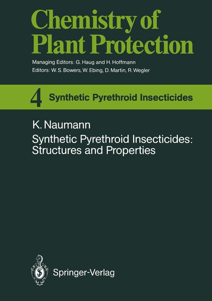Produktbild: Synthetic Pyrethroid Insecticides: Structures and Properties