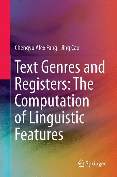 Produktbild: Text Genres and Registers: The Computation of Linguistic Features