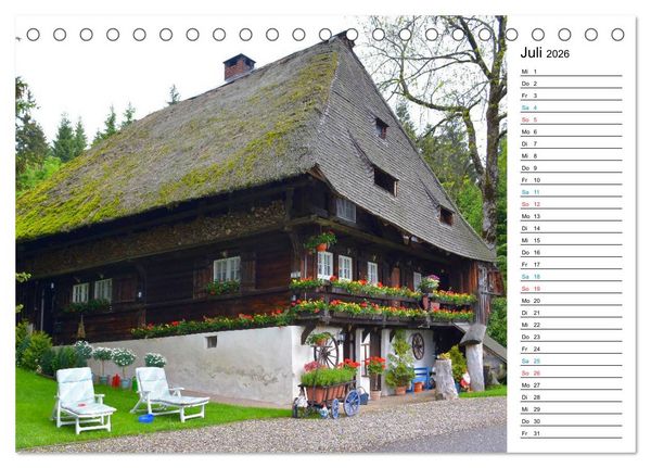 Produktbild: Hochschwarzwald (Tischkalender 2026 DIN A5 quer), CALVENDO Monatskalender