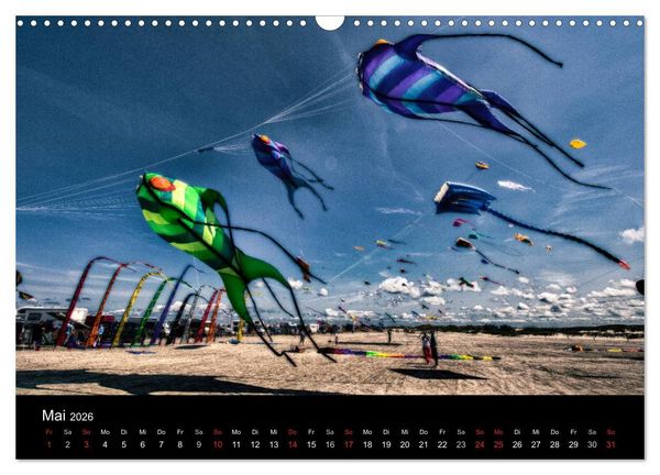 Produktbild: Dirks Drachenwelt (Wandkalender 2026 DIN A3 quer), CALVENDO Monatskalender