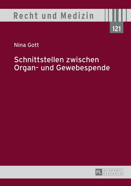 Produktbild: Schnittstellen zwischen Organ- und Gewebespende