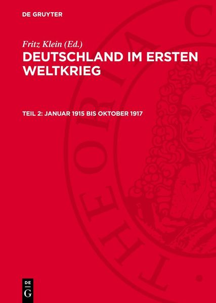 Produktbild: Januar 1915 bis Oktober 1917