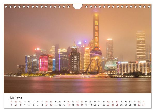 Produktbild: Traumhaftes China (Wandkalender 2026 DIN A4 quer), CALVENDO Monatskalender