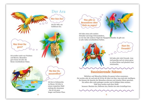 Produktbild: "WiBuKi" Wissensbuch f&uuml;r Kinder: Die Dschungleltiere