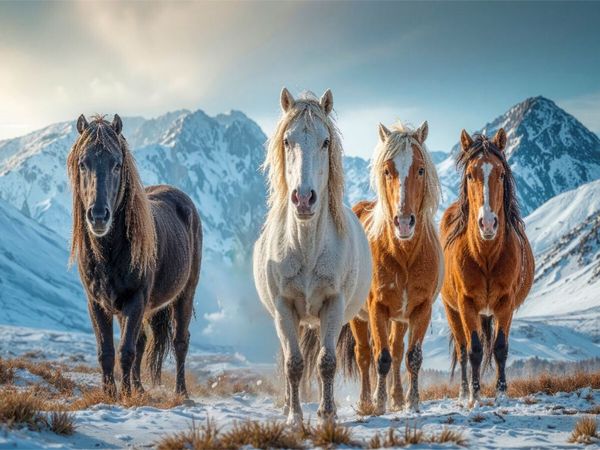 Produktbild: CALVENDO Puzzle Gemeinsam in die kalte Jahreszeit | 1000 Teile Lege-Gr&ouml;&szlig;e 64x48cm Foto-Puzzle f&uuml;r gl&uuml;ckliche Stunden