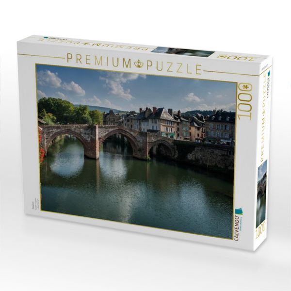Produktbild: CALVENDO Puzzle Espalion | 1000 Teile Lege-Gr&ouml;&szlig;e 64x48cm Foto-Puzzle f&uuml;r gl&uuml;ckliche Stunden