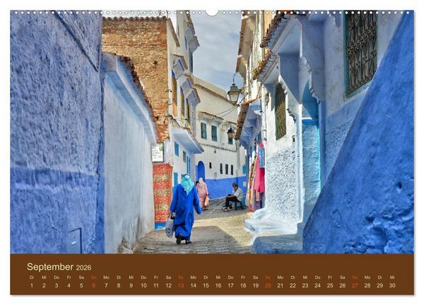 Produktbild: Marokko Impressionan (Wandkalender 2026 DIN A2 quer), CALVENDO Monatskalender
