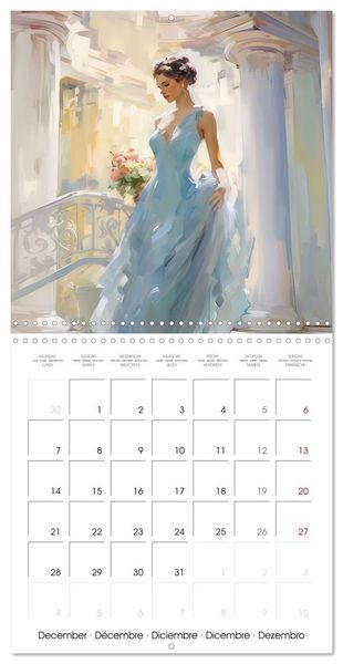 Produktbild: Delicate emotions (Wall Calendar 2026 12 &times; 12 Inch) CALVENDO 12 Month Wall Calendar