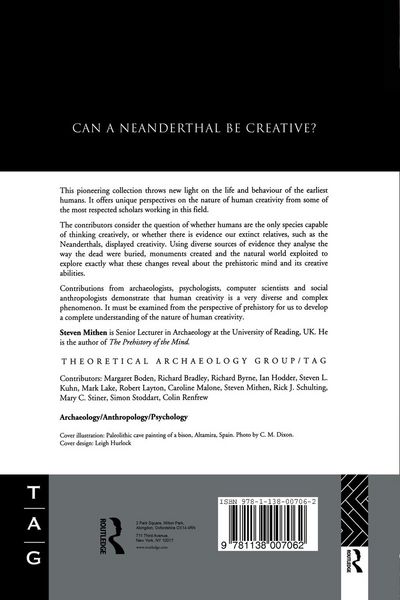 Produktbild: Creativity in Human Evolution and Prehistory