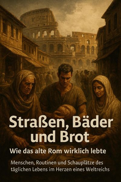Produktbild: Stra&szlig;en, B&auml;der und Brot: Wie das alte Rom wirklich lebte