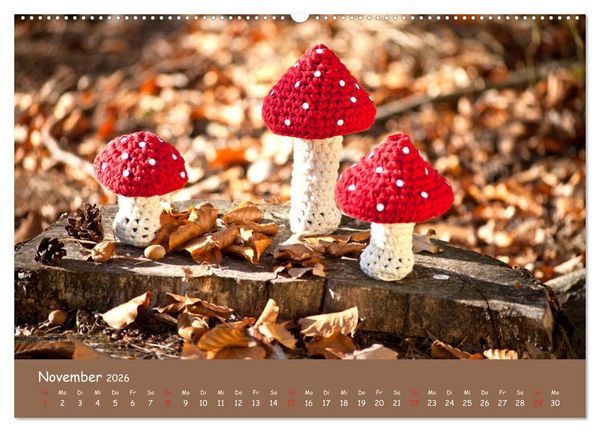Produktbild: Aus Liebe zum H&auml;keln (Wandkalender 2026 DIN A2 quer), CALVENDO Monatskalender