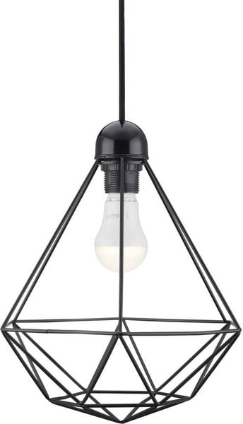 Nordlux Tees 84863003 Pendelleuchte LED E27 60W Schwarz