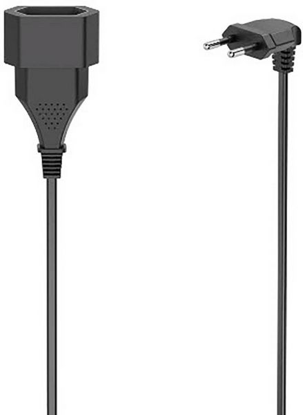 Produktbild: Hama 00223266 Strom Verl&auml;ngerungskabel Schwarz 3m H03VVH2-F 2G 0,75mm&sup2;