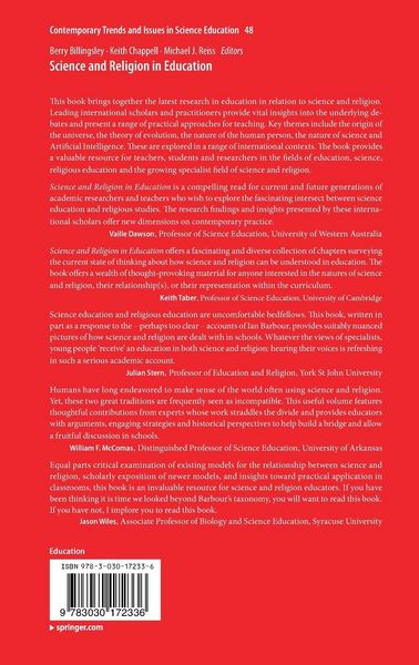 Produktbild: Science and Religion in Education