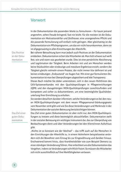 Produktbild: Kompakte Formulierungshilfen f&uuml;r die Dokumentation in der sozialen Betreuung