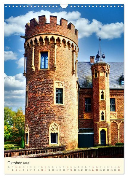 Produktbild: Traumschloss Paffendorf - Ein Juwel im Rheinland (Wandkalender 2026 DIN A3 hoch), CALVENDO Monatskalender