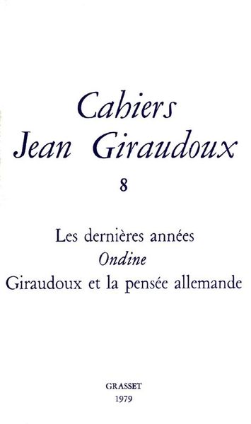 Produktbild: Cahiers num&eacute;ro 8