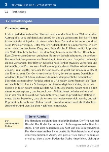 Produktbild: Der zerbrochne Krug von Heinrich von Kleist