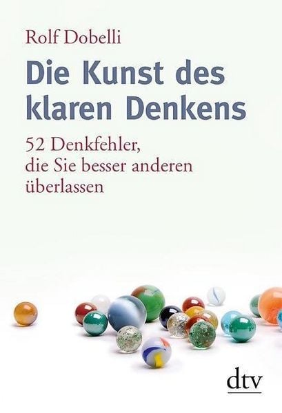 Produktbild: Die Kunst des klaren Denkens