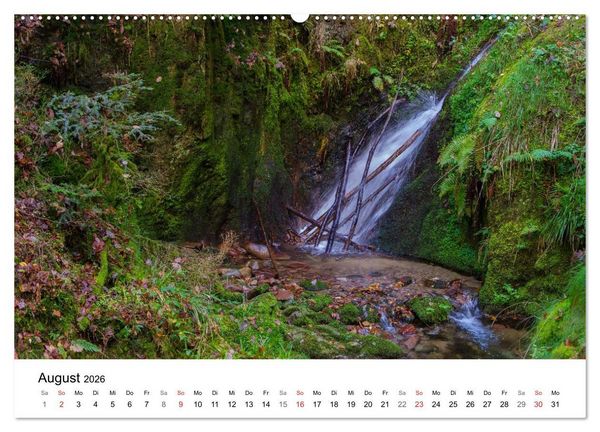 Produktbild: Naturerlebnis Nordschwarzwald (hochwertiger Premium Wandkalender 2026 DIN A2 quer), Kunstdruck in Hochglanz