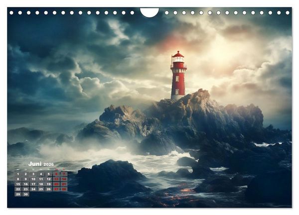 Produktbild: Fantastische Inselwelten (Wandkalender 2026 DIN A4 quer), CALVENDO Monatskalender