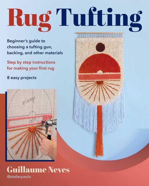 Rug Tufting, Taschenbuch von Guillaume Neves, Globe Pequot Publishing, 9780811775748