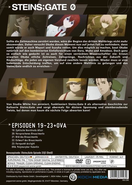 Produktbild: Steins;Gate 0 Vol. 4 [2 DVDs]