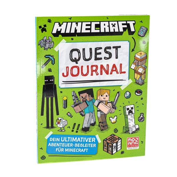 Produktbild: Minecraft Quest Journal. Dein ultimativer Abenteuer-Begleiter f&uuml;r Minecraft