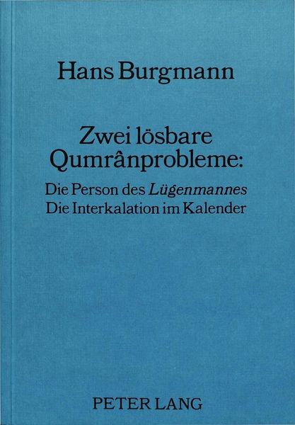 Produktbild: Zwei l&ouml;sbare Qumr&acirc;nprobleme: